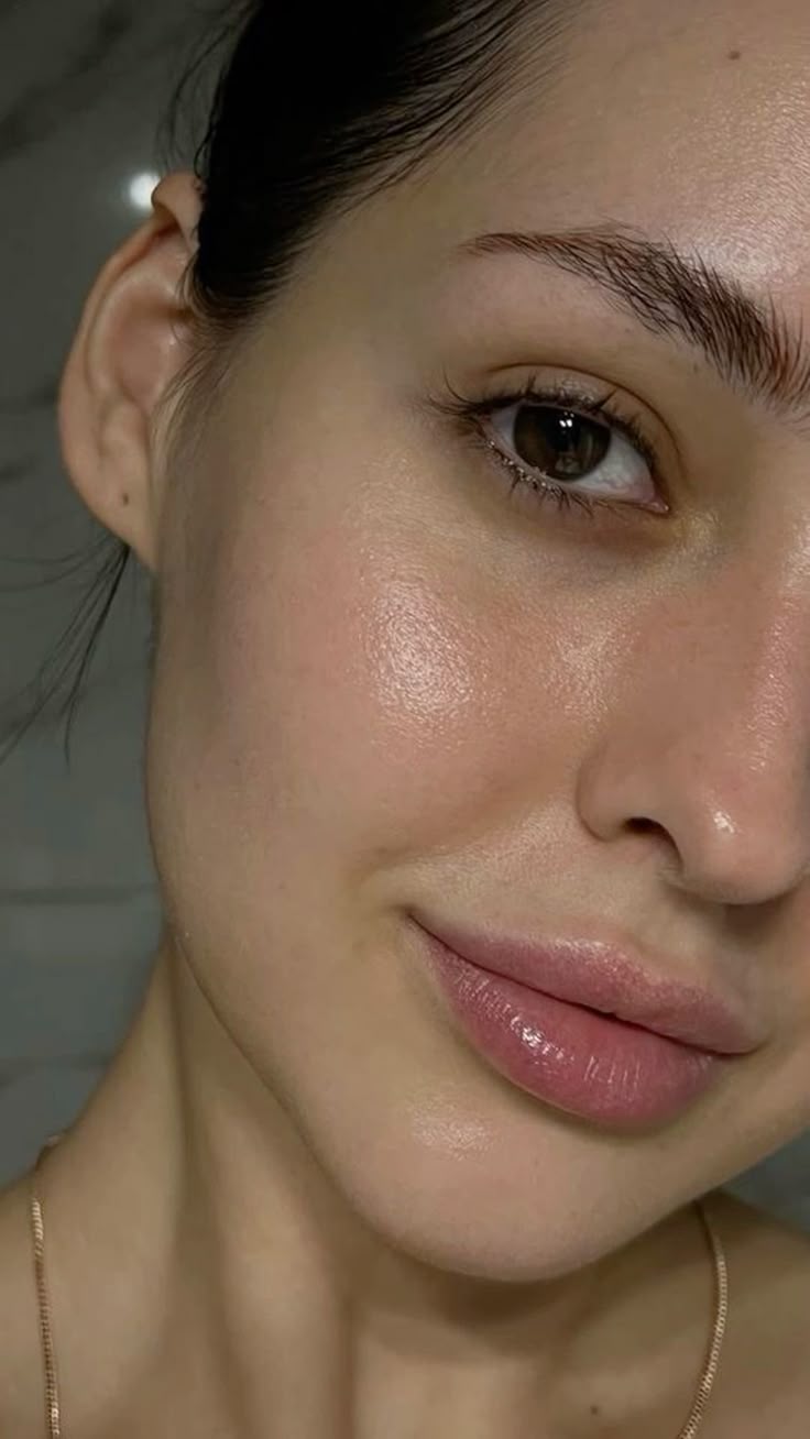 Pele com glow natural e saudável
