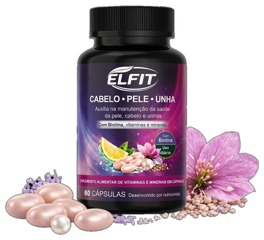 ELFIT · Suplemento Cabelo, Pele e Unhas · 60 Cápsulas
